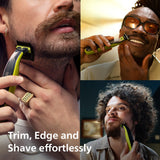 Philips OneBlade 360 Pro, Wet & Dry, Trim, Edge & Shave with the 14 lengths Precision Comb, QP6542/15