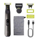 Philips OneBlade 360 Pro, Wet & Dry, Trim, Edge & Shave with the 14 lengths Precision Comb, QP6542/15