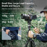 SmallRig FreeBlazer 73" Video Tripod for Vertical/Horizontal Shooting, Monopod Conversion, Rotatable QR Plate, for Camcorder, Mirrorless, DSLR, with Carry Bag, Load up to 11 lbs/5 kg - 4307