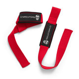 Gymreapers Lifting Wrist Straps for Weightlifting, Bodybuilding, Powerlifting, Strength Training, & Deadlifts - Padded Neoprene with 18 inch Cotton