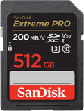 SanDisk 128GB Extreme PRO SDXC UHS-I Memory Card - C10, U3, V30, 4K UHD, SD Card - SDSDXXD-128G-GN4IN