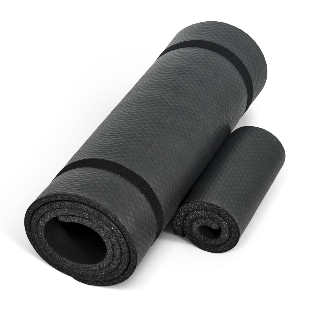CAP Barbell 1/2-Inch High Density Exercise Yoga Mat with Strap | Multiple Options – view 3