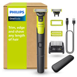 Philips OneBlade 360 Pro, Wet & Dry, Trim, Edge & Shave with the 14 lengths Precision Comb, QP6542/15