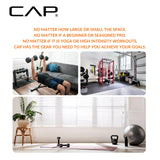 CAP Barbell 1/2-Inch High Density Exercise Yoga Mat with Strap | Multiple Options