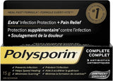Polysporin Complete Antibiotic Ointment Heal Fast Formula
