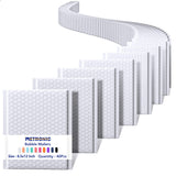 Metronic White Bubble Mailers 6x10 Inch 100 PC Self-Seal Bubble Mailer | Usable Size 6x9" Thick Padded Envelopes Cushion Mailing Padded Envelope Waterproof Shipping Bags for Makeup Jewelry, Supplies