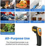 Etekcity Lasergrip 774 Infrared Thermometer, -58°F to 842°F (-50℃～450℃) | Instant Read Laser Temperature Gun, Non-Contact Electric Laser IR Temp Gauge, Home Repairs, Handmaking, Surface Measuring