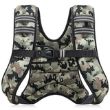ZELUS Weighted Vest, 6lb/8lb/12lb/16lb/20lb/25lb/30lb Weight Vest with Reflective Stripe for Workout, Strength Training, Running, Fitness, Muscle Building, Weight Loss, Weightlifting