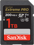 SanDisk 128GB Extreme PRO SDXC UHS-I Memory Card - C10, U3, V30, 4K UHD, SD Card - SDSDXXD-128G-GN4IN