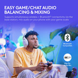 Logitech G Astro A50 Multi-Platform Wireless Gaming Headset - Black | For PS5, Xbox, PC, Switch - PLAYSYNC Audio Switcher, <16 bit/48kHz (Console), <24 bit/48 kHz (PC), <24hr Battery, 2.4GHz & BT