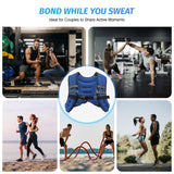 ZELUS Weighted Vest, 6lb/8lb/12lb/16lb/20lb/25lb/30lb Weight Vest with Reflective Stripe for Workout, Strength Training, Running, Fitness, Muscle Building, Weight Loss, Weightlifting