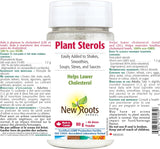 New Roots Herbal Plant Sterols Supplement Powder, 80 g, 66 Servings | Plant Sterol Powder, Cholesterol Support, Blends Into Meals, No Non-Medicinal Ingredients, 1.2g per 1/2 tsp, Canada-Made