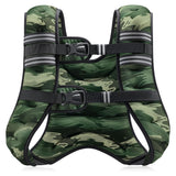 ZELUS Weighted Vest, 6lb/8lb/12lb/16lb/20lb/25lb/30lb Weight Vest with Reflective Stripe for Workout, Strength Training, Running, Fitness, Muscle Building, Weight Loss, Weightlifting