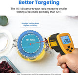 Etekcity Lasergrip 774 Infrared Thermometer, -58°F to 842°F (-50℃～450℃) | Instant Read Laser Temperature Gun, Non-Contact Electric Laser IR Temp Gauge, Home Repairs, Handmaking, Surface Measuring