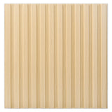 Art3d Slat Wall Panel, 3D Fluted Textured Panel 12-Tile 19.7 x 19.7in. - Black