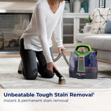 Bissell - Portable Carpet Cleaner - SpotClean ProHeat - For carpet and upholstery - Tough Stain and 3-in-1 Stair Tool and - HydroRinse Self-Cleaning