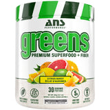 ANS Performance GREENS PREMIUM SUPERFOOD + FIBER, 30 Servings