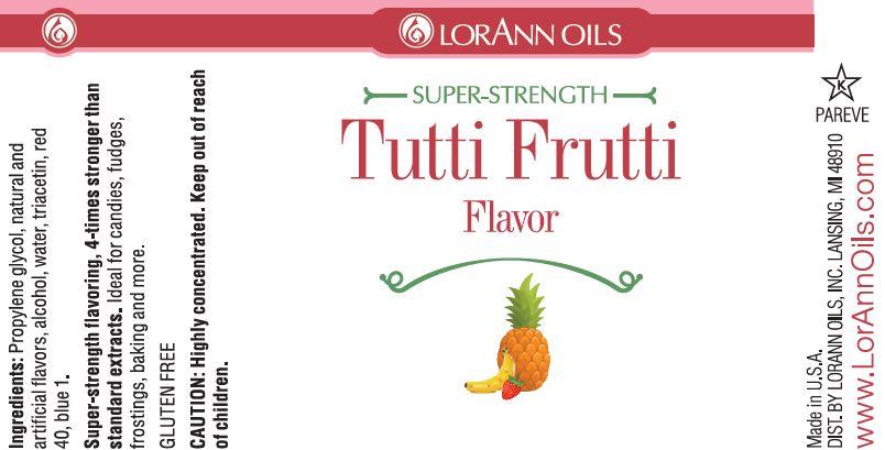 Fun Foods Canada Tutti Frutti Flavoring - Super Strength Flavor 1 oz., 16 oz., 1 Gallon, 5 Gallons - Ships Free Within Canada on Orders Above CAD $199 – view 6