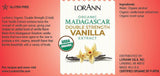 Organic 2-Fold Madagascar Vanilla Bean Extract - 4 oz. - 16 oz. - One Gallon - Ships Free Within Canada on Orders Above CAD $199