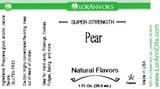 Pear Flavoring - Super Strength Flavor 1 oz., 16 oz., 1 Gallon, 5 Gallons - Ships Free Within Canada on Orders Above CAD $199