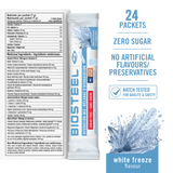 HYDRATION MIX / WHITE FREEZE - 24 SERVING PACKETS