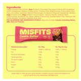Misfits PLANT BASED PROTEIN BARS, 15 Bars/Box