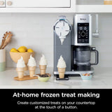 NINJA NC701 Swirl by CREAMi Soft Serve & Ice Cream Machine - Factory serviced with Home Essentials warranty