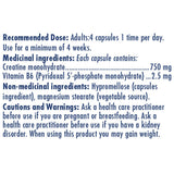 Naka Platinum BIOACTIVE CREATINE w/B6, 230 VCaps