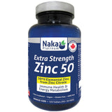 Naka Platinum ZINC 50 (Extra Strength), 120 Tablets