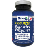 Naka Platinum ENHANCED DIGESTIVE ENZYMES w/ OX BILE, 120 VCaps
