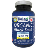 Naka ORGANIC BLACK SEED 1250mg, 80 Softgels