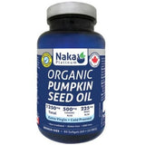 Naka Platinum ORGANIC PUMPKIN SEED OIL, 80 Softgels