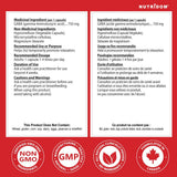 Nutridom GABA 750mg, 120 VCaps