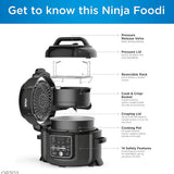 NINJA Ninja OP302 Foodi 9-in-1 Pressure Cooker & Air fryer - Factory serviced with Home Essentials warranty
