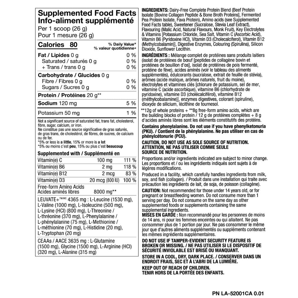 PVL ISO CLEAAR CLEAR PROTEIN, 25 Servings – view 4
