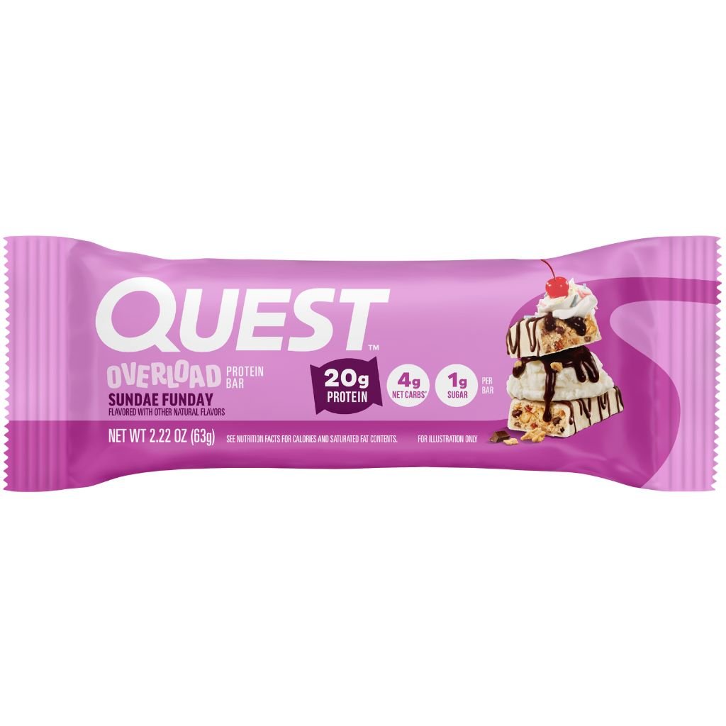 SINGLE Quest OVERLOAD PROTEIN BAR, 58g – view 5