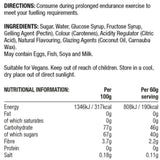 SIS BETA FUEL ENERGY CHEWS, 60g