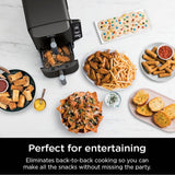 NINJA SL202CCO Double Stack Air Fryer Oven - Factory serviced with Home Essentials warranty