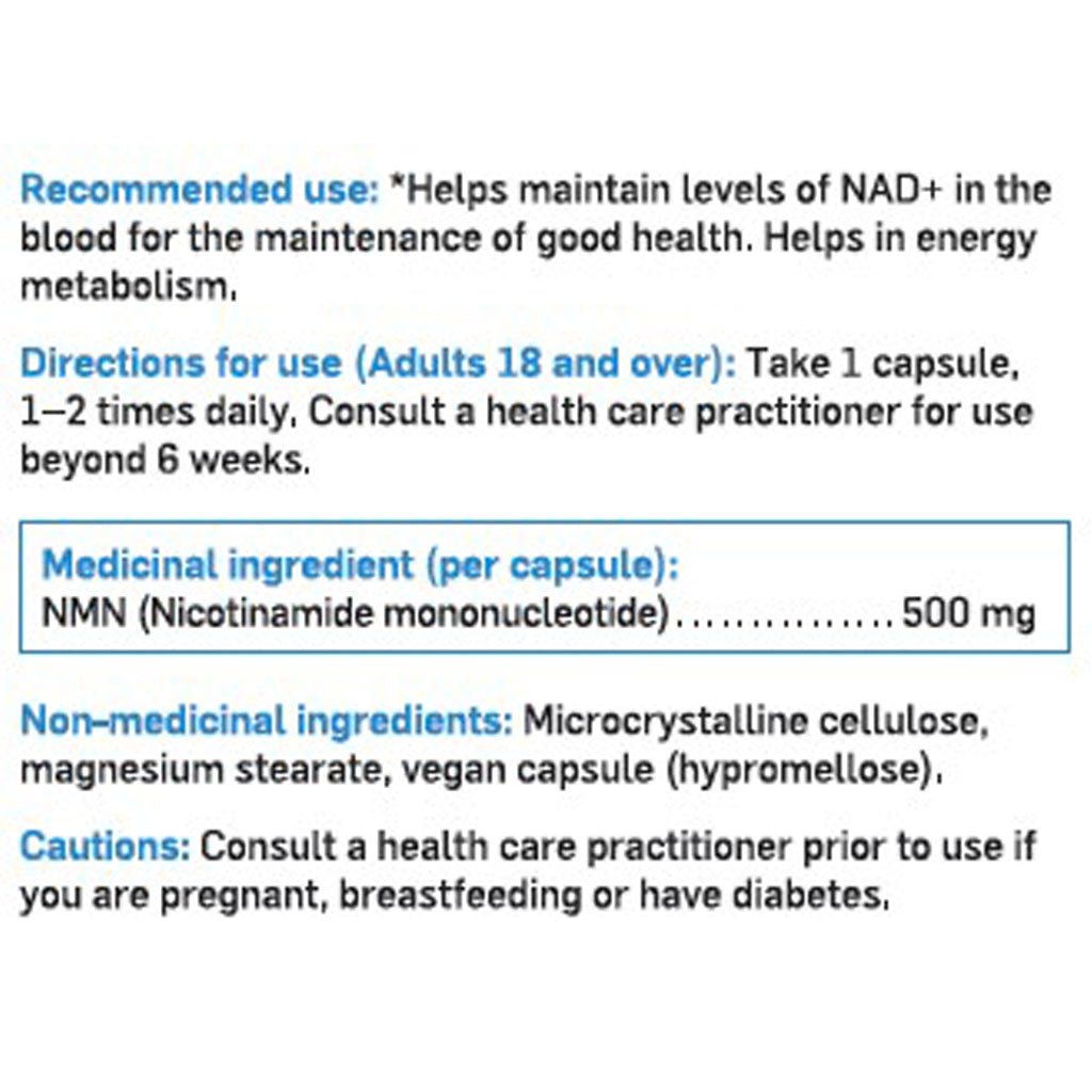 Split Science NMN, 60 VCaps – view 2