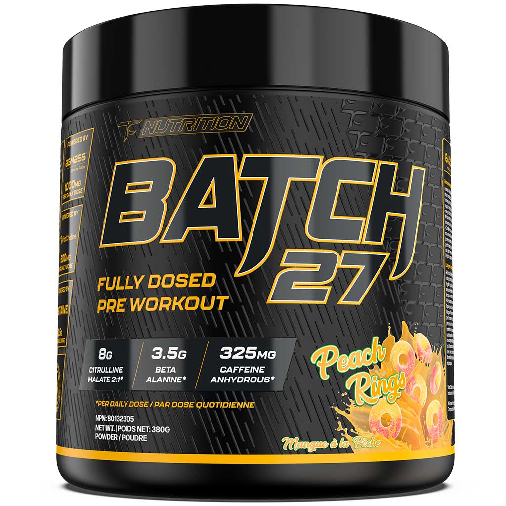 TC Nutrition BATCH 27 PRE-WORKOUT, 40 Servings – view 5