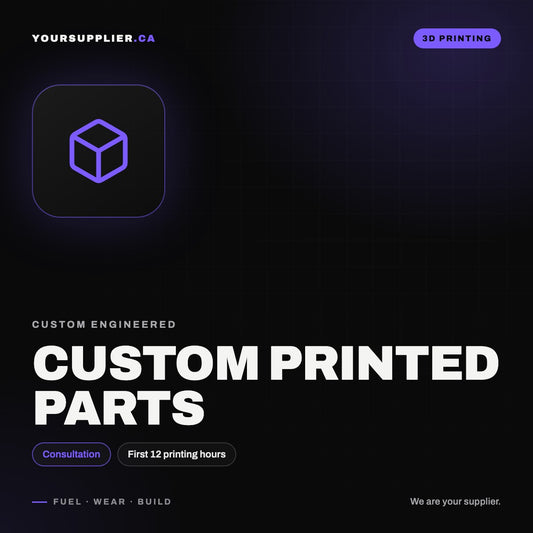 Custom Printed Parts (New Product)