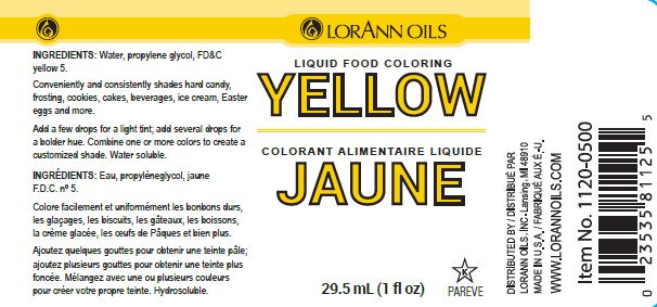 Fun Foods Canada Yellow Liquid Food Color - Liquid Food Coloring - 4 oz, 1 Gallon - Ships Free Within Canada on Orders Above CAD $199 – view 2