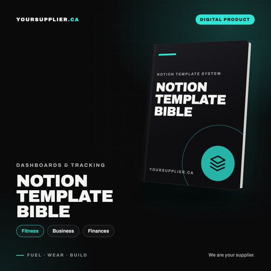Notion Template Bible