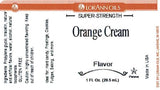Orange Cream Flavoring - Super Strength Flavor 1 oz., 16 oz., 1 Gallon, 5 Gallons - Ships Free Within Canada on Orders Above CAD $199