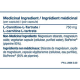 PVL CARNITINE 750mg, 90 VCaps