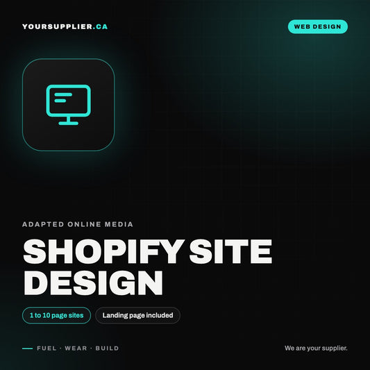 Shopify Site Design