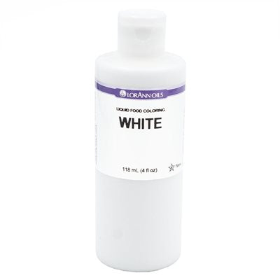 Fun Foods Canada White Liquid Food Color - Liquid Food Coloring - 4 oz, 1 Gallon - Ships Free Within Canada on Orders Above CAD $199