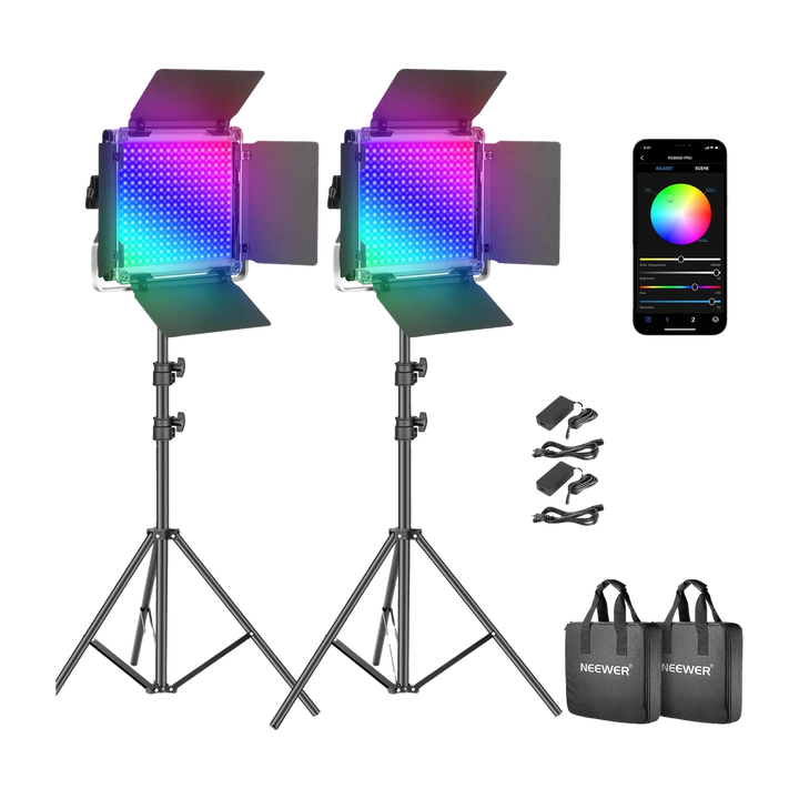 Neewer PRO RGB Led Video Light with APP Control