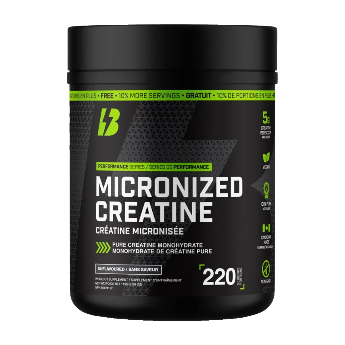 Bull Nutrition MICRONIZED CREATINE MONOHYDRATE, 1100g