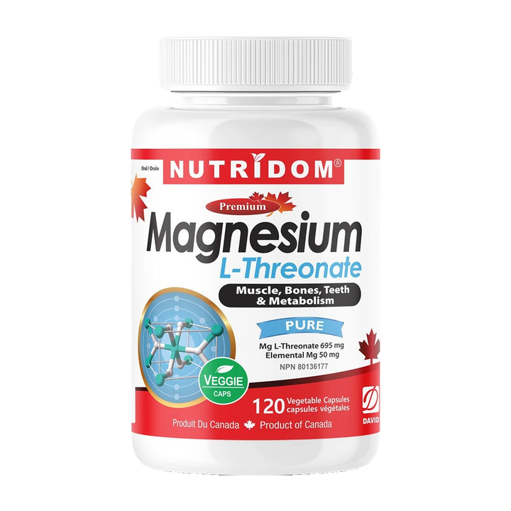 Nutridom MAGNESIUM L-THREONATE, 120 VCaps